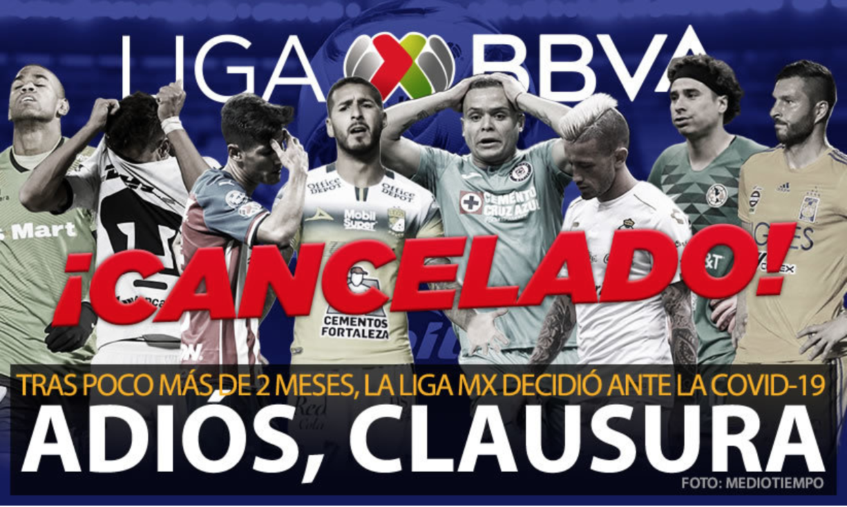 Oficializa Liga MX cancelación del <br>Clausura 2020… ¡No habrá campeón!