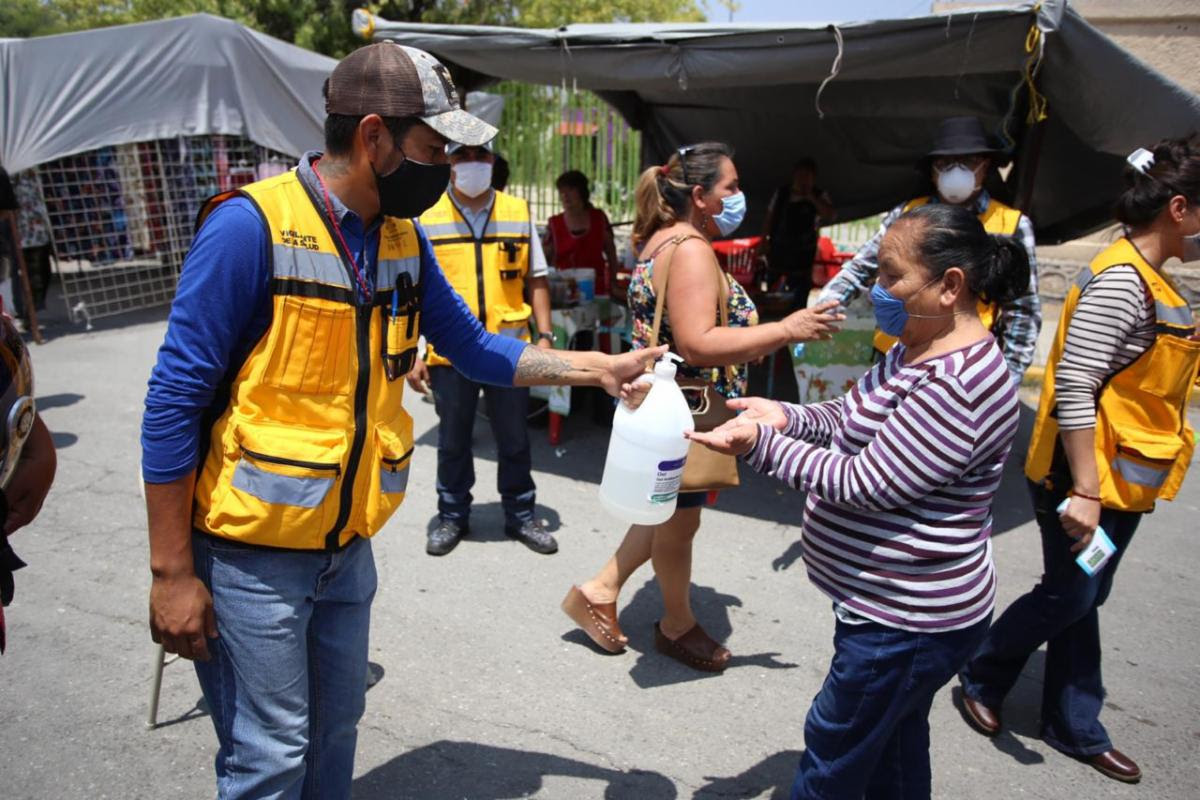 Implementa municipio de Saltillo operativo <br>integral en esta primera fase de reactivación