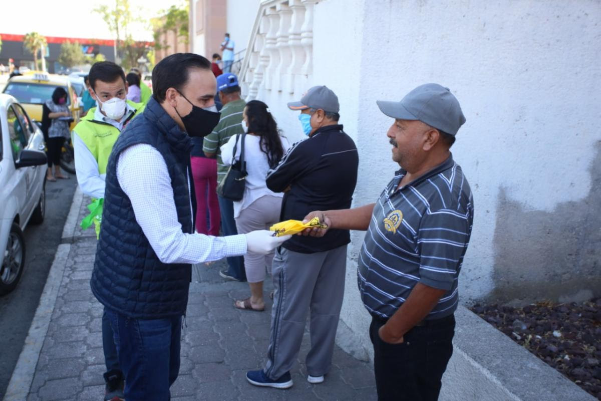 Se han entregado más de 170 mil <br>cubrebocas en Saltillo