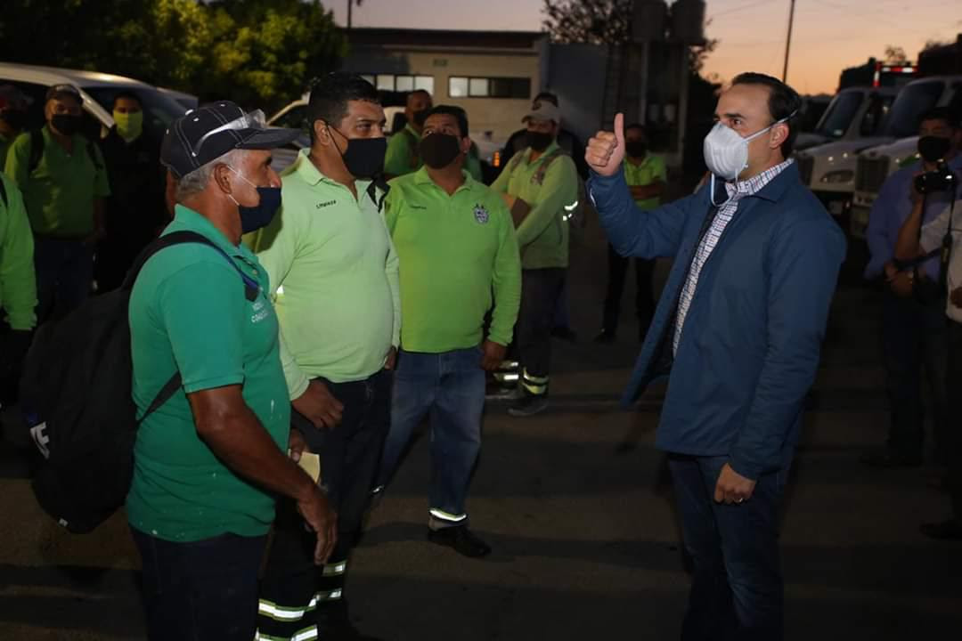 Reconoce Manolo esfuerzo de <br>trabajadores del municipio
