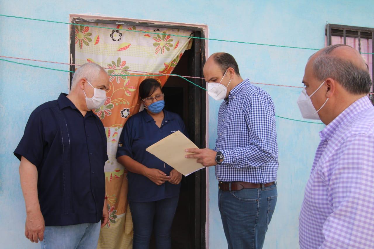 Arranca Jericó programa “módulos de escrituración casa por casa”