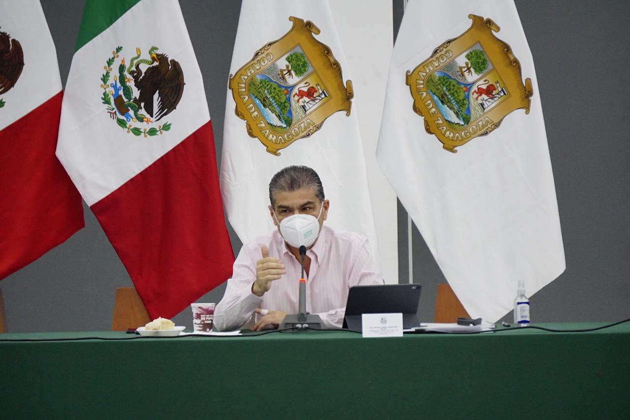 Hemos hecho lo correcto para Coahuila <br>en atención a Covid-19: Riquelme