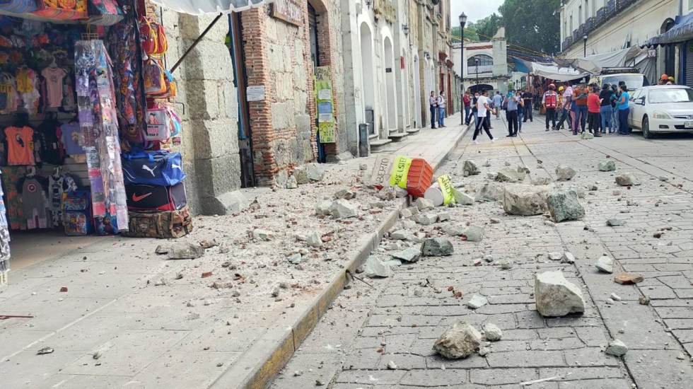 Reporta Oaxaca un muerto y un herido por sismo