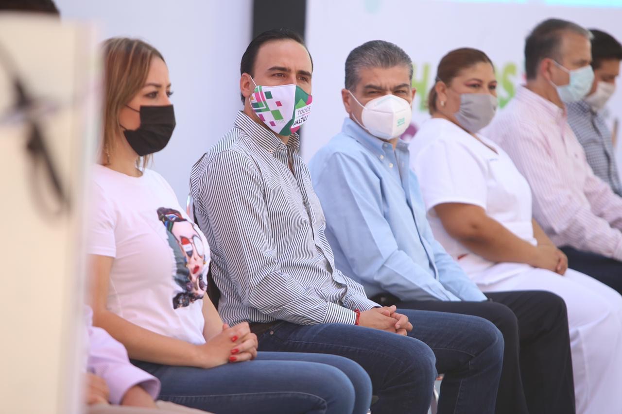 Echados pa’delante reactivará economía <br>y apoyo a más de 50 mil familias de Saltillo