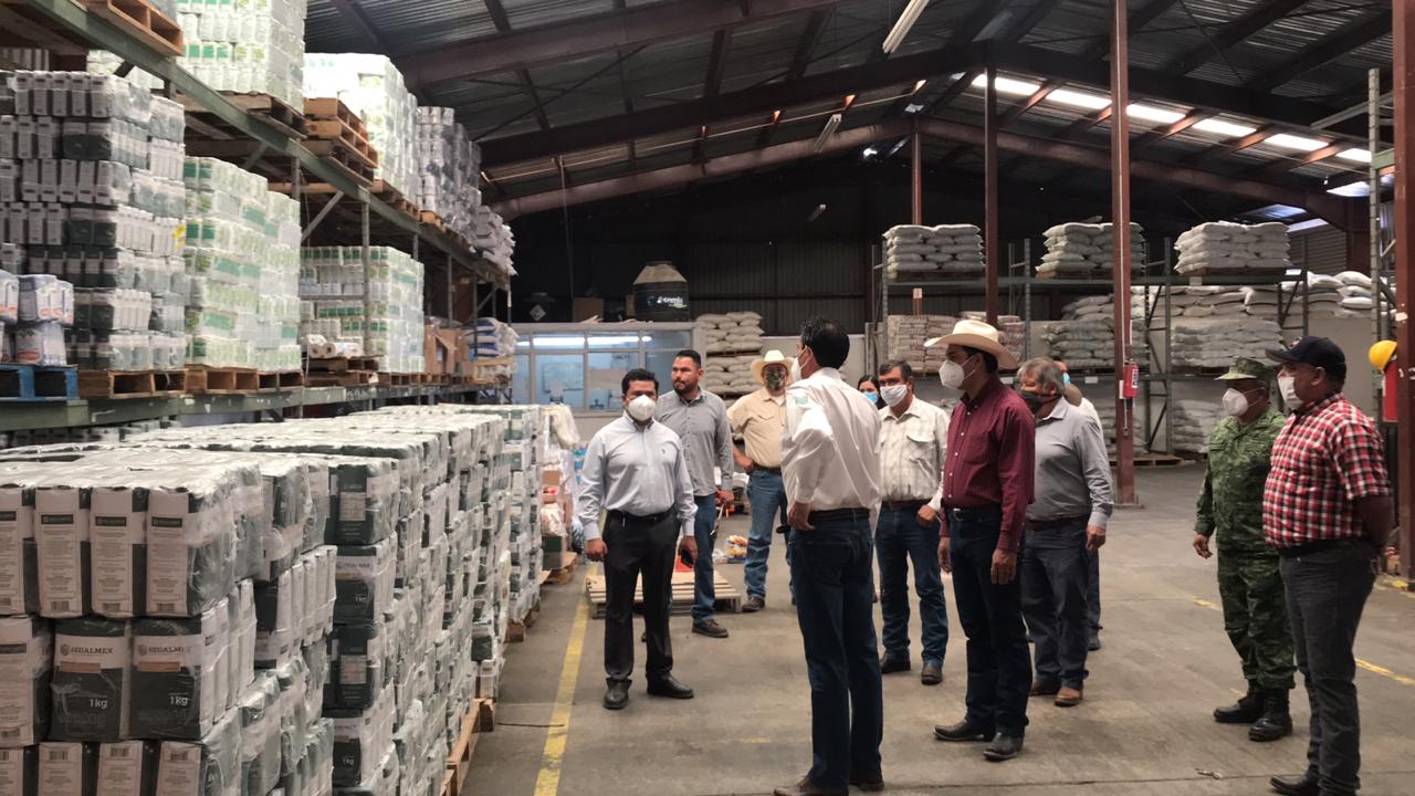 Refuerza Gobierno de México estrategia alimentaria en Coahuila