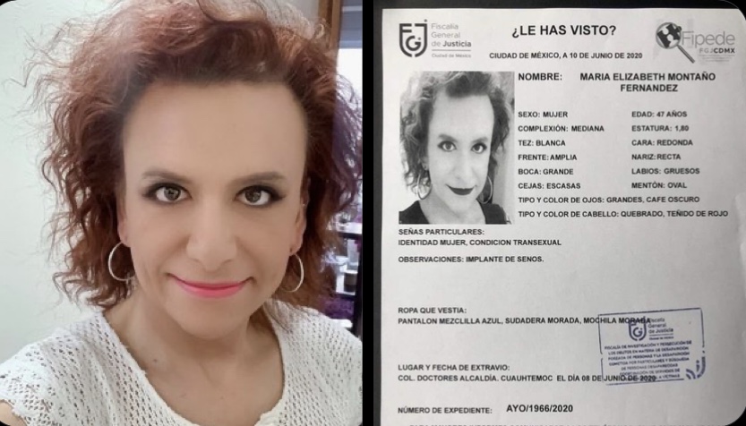 Hallan sin vida a doctora trans; tenía 10 días desaparecida