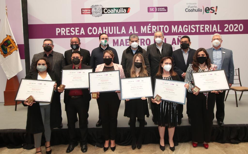 Reitera MARS reconocimiento y <br>gratitud al magisterio de Coahuila