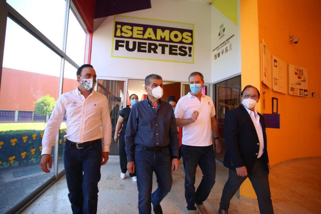 En Saltillo se combate en equipo al Covid-19