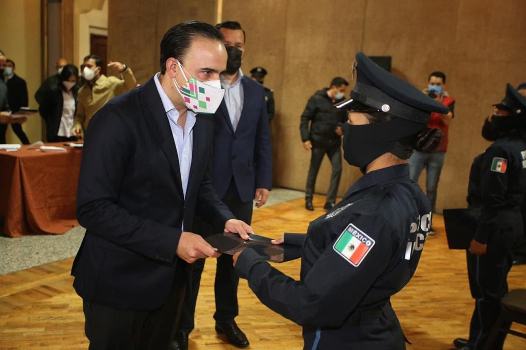 Se suman 115 elementos más a la Policía de Saltillo