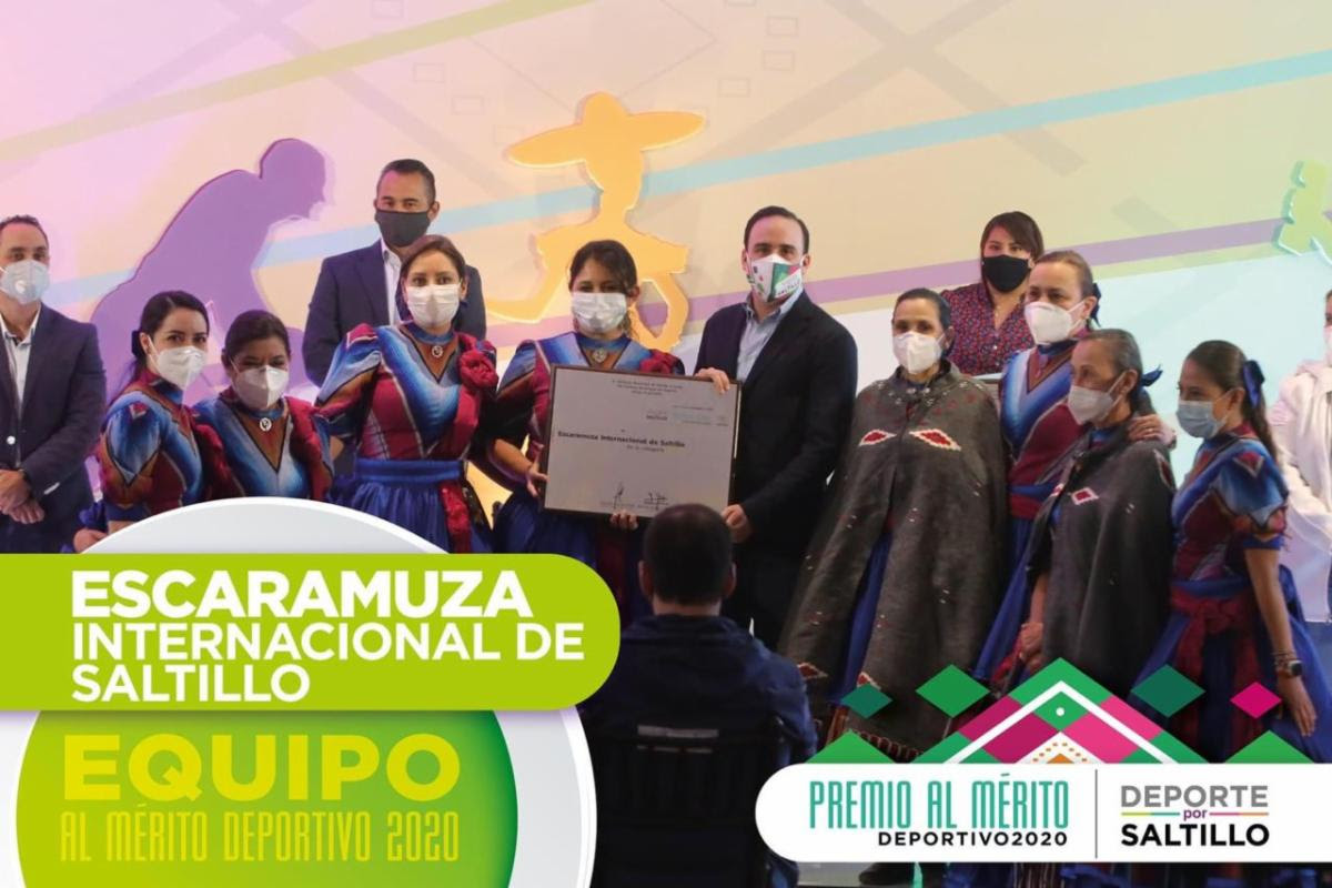 Manolo entrega el Premio al Mérito Deportivo 2020