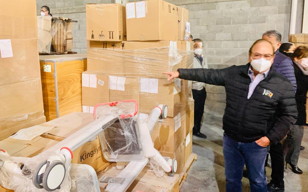 Supervisa Salud Coahuila sistema de distribución de insumos médicos