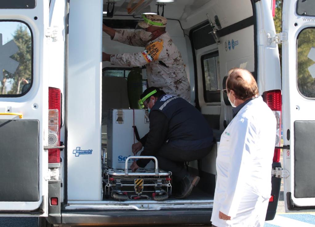 Recibe Coahuila segundo <br>lote de vacunas vs Covid