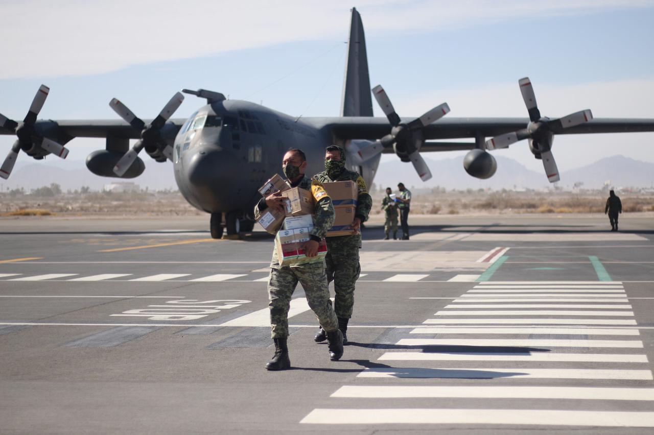 Recibe Coahuila 20 mil 298 vacunas anticovid <br>de Aztrazeneca para adultos mayores