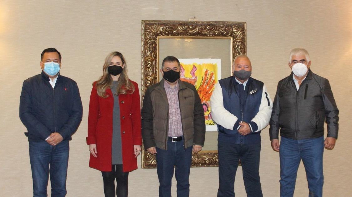 Se reúnen diputados con Auditor Superior del Estado