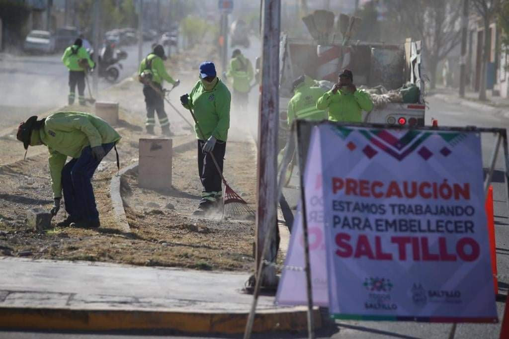 Mantenimiento permanente en la ciudad con Bello Saltillo