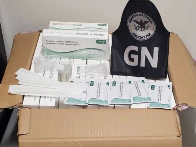 Aseguran cargamento apócrifo <br>de vacunas anticovid en BC