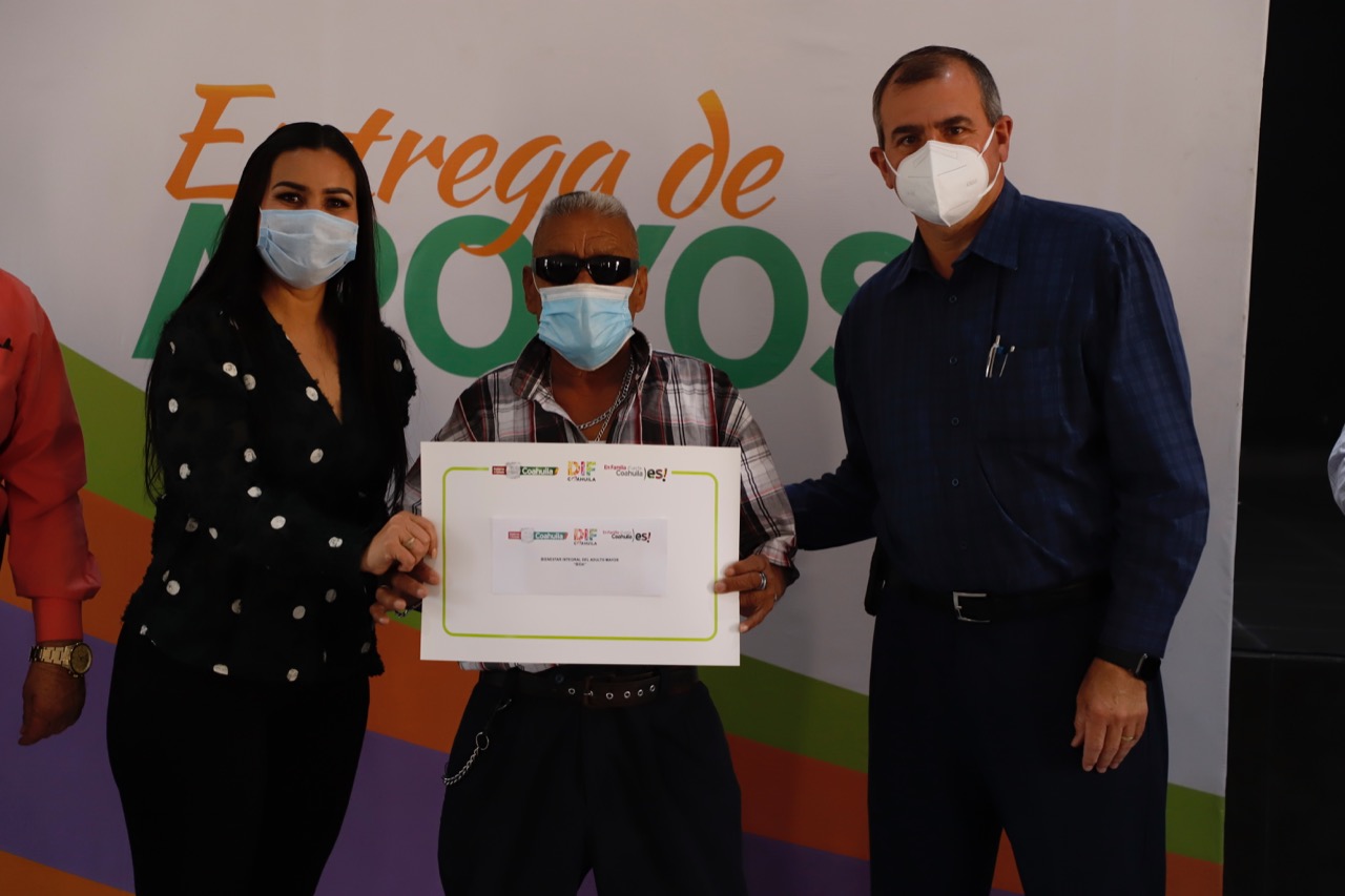 DIF Coahuila continúa entrega de <br>apoyos a sectores vulnerables