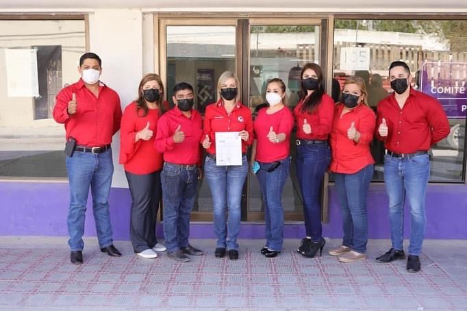 Se registra Norma Treviño como candidata del PRI a la alcaldía de Piedras Negras