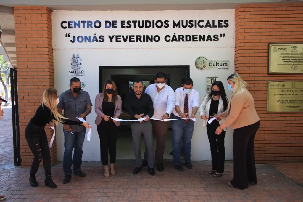 Invierten 1 mdp en equipamiento y rehabilitación de centro de estudios musicales de Saltillo