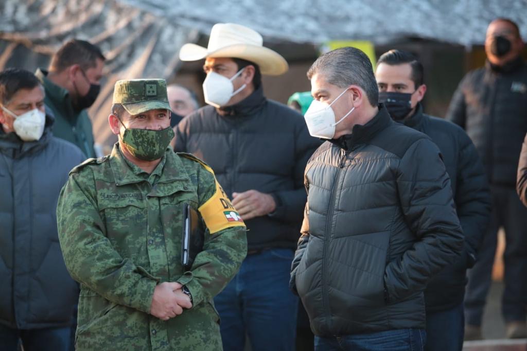 Destaca MARS solidaridad de coahuilenses <br>con los más de 500 brigadistas que combaten incendio