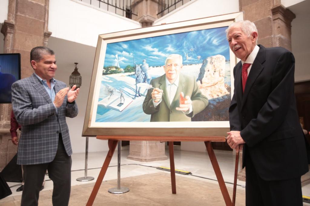 Gobierno de Coahuila reconoce logros políticos, <br>sociales y humanos de Eliseo Mendoza Berrueto