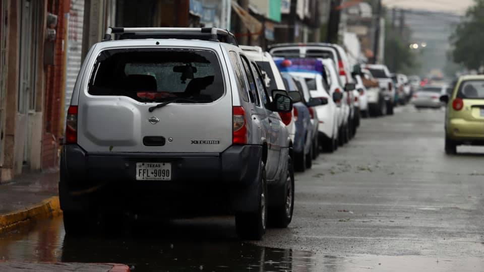 Deja granizada en Acuña severos daños