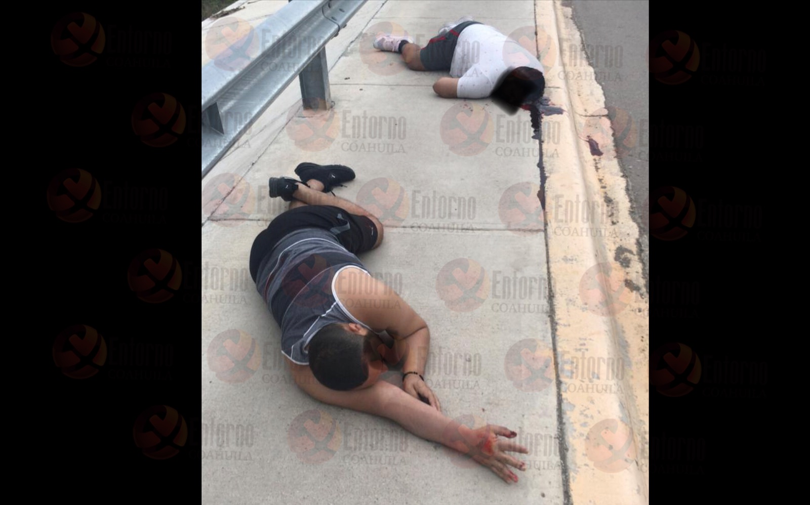 Ejecutan a hombre en vía pública en <br>Acuña; dejan gravemente herido a otro