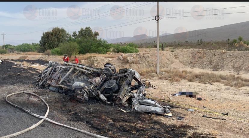 Se accidenta hijo de secretario <br>de Gobierno de NL; 3 muertos