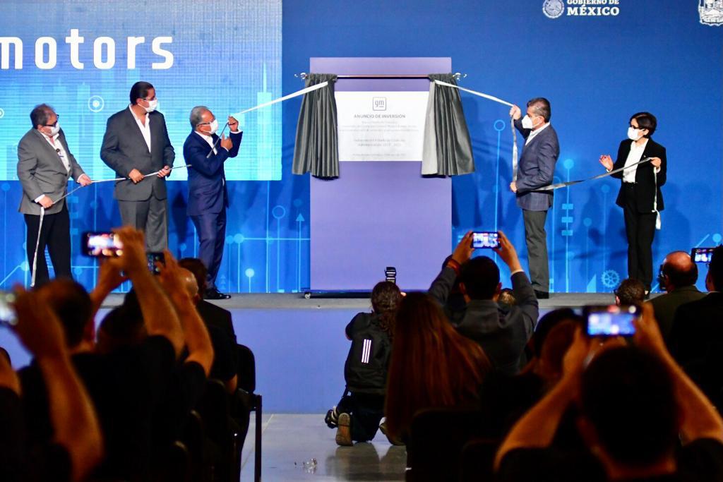 Anuncia MARS mega inversión <br>de Mil mdd de GM en Ramos