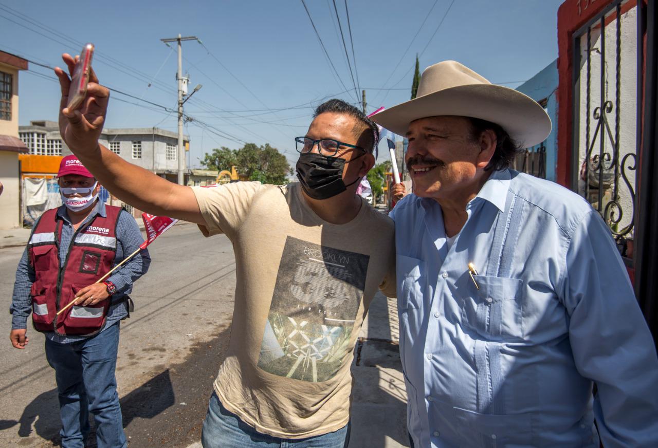 Promete Guadiana mantener a la baja índices delictivos en Saltillo