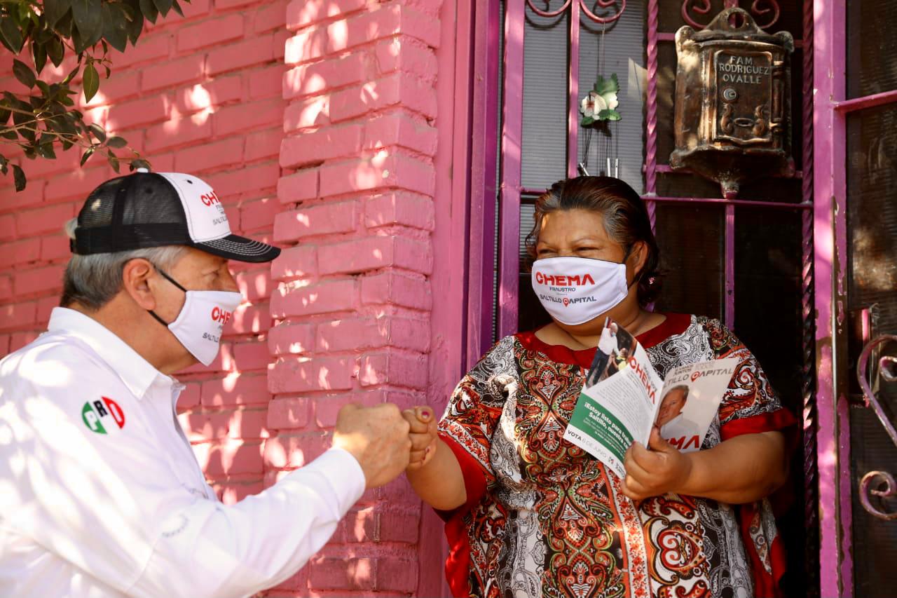 Reconoce Chema Fraustro <br>valor y lealtad de las mujeres