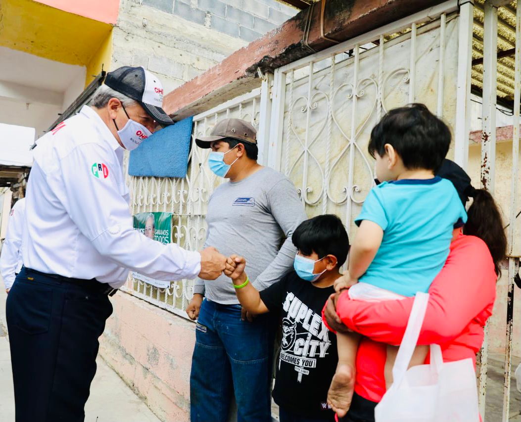 Transformará Chema Fraustro espacios <br>públicos de convivencia familiar