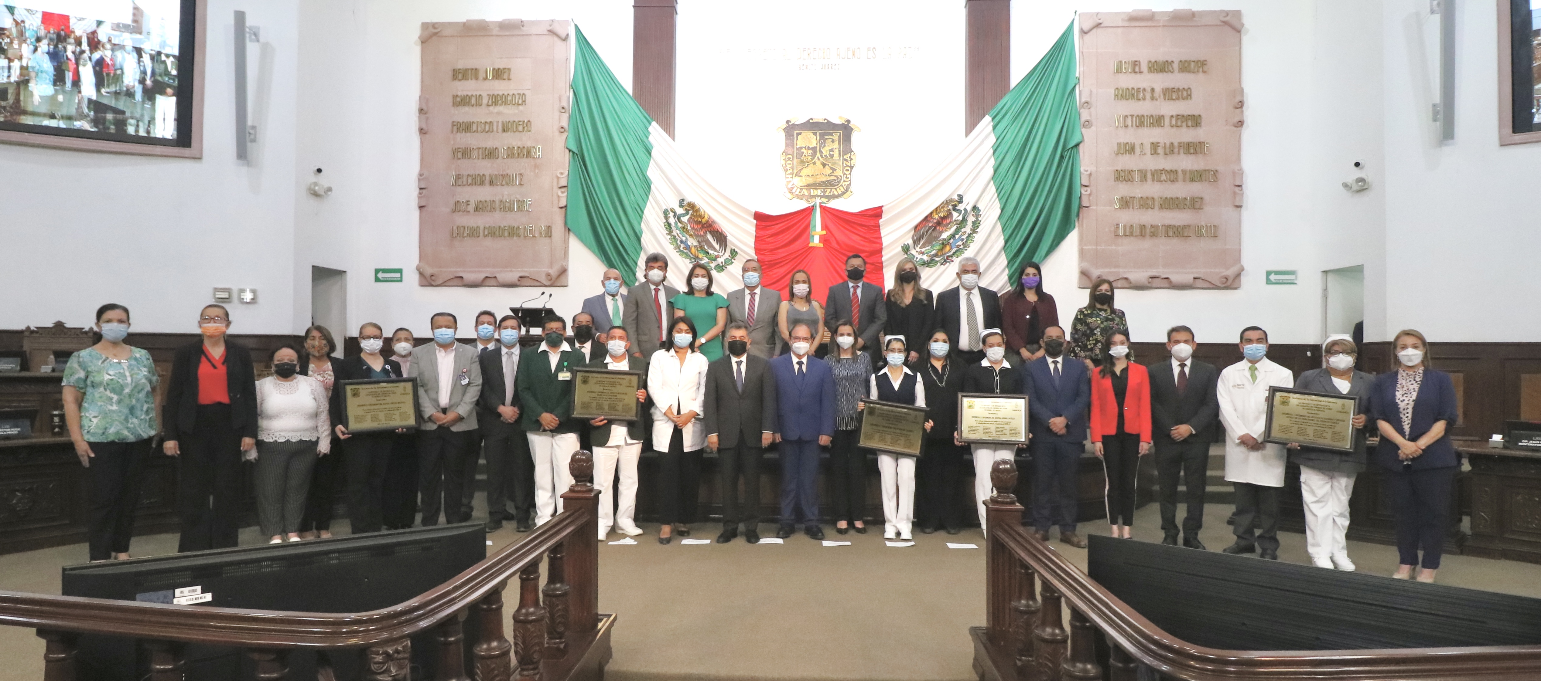 Reconoce Congreso invaluable <br>labor de enfermeros de Coahuila