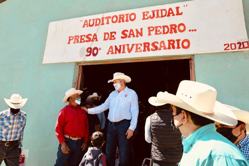 Con Chema Fraustro, más <br>apoyos y seguridad al campo