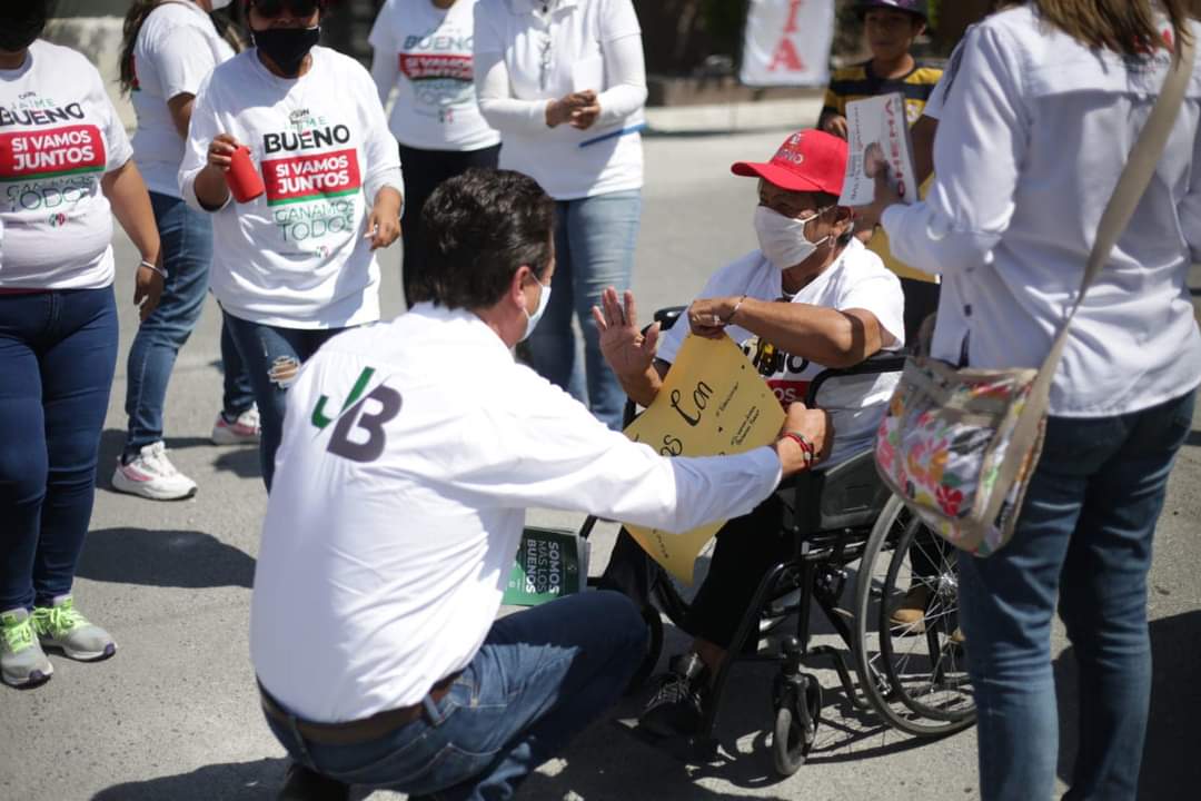 Continúa Jaime Bueno con recorridos; salud la prioridad