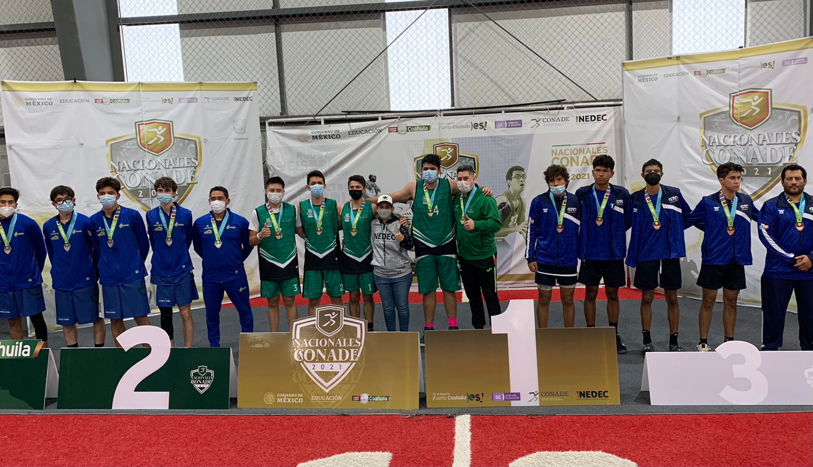 Coahuila, campeón de los nacionales Conade en básquetbol 3×3