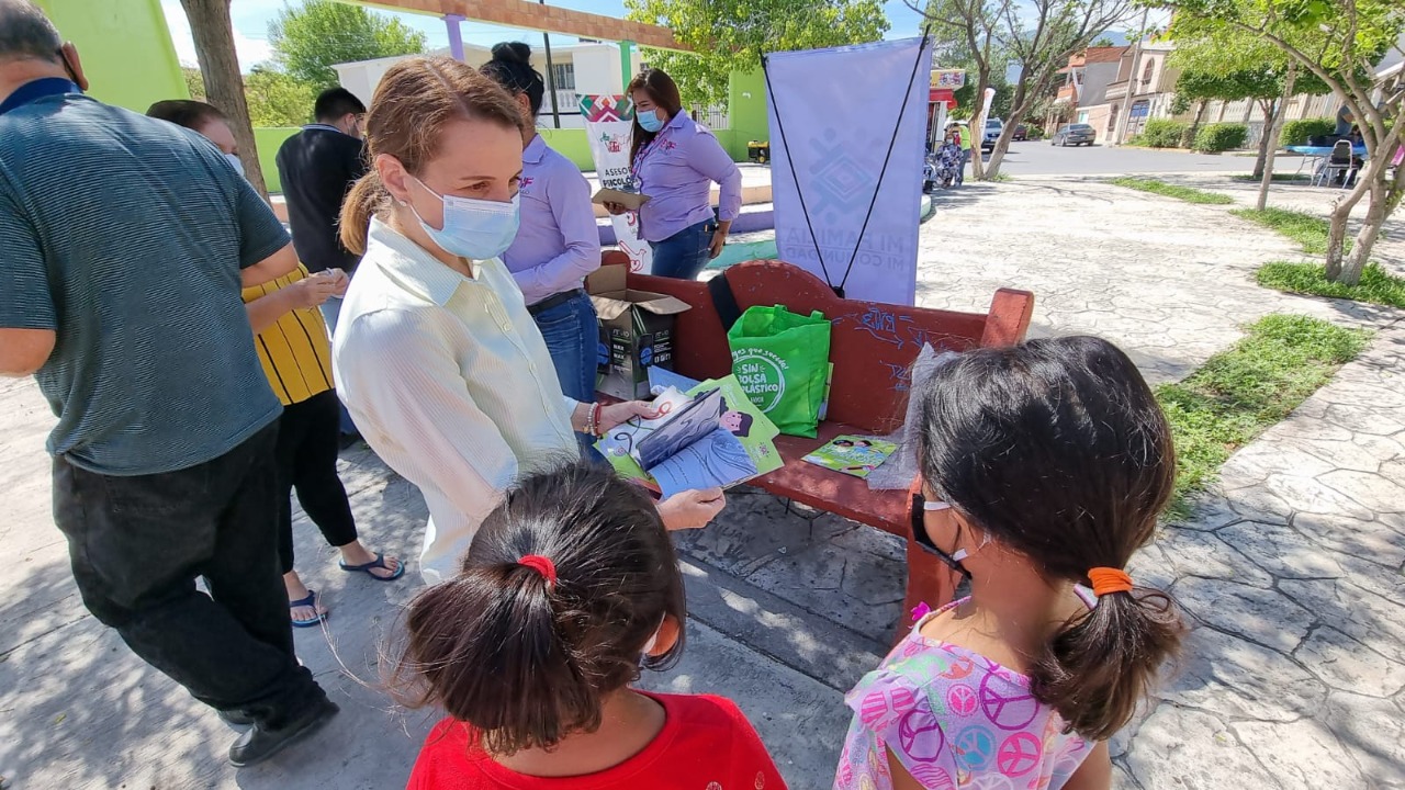Lleva María Bárbara Cepeda brigada “estoy aquí, te escucho” a colonia Bonanza