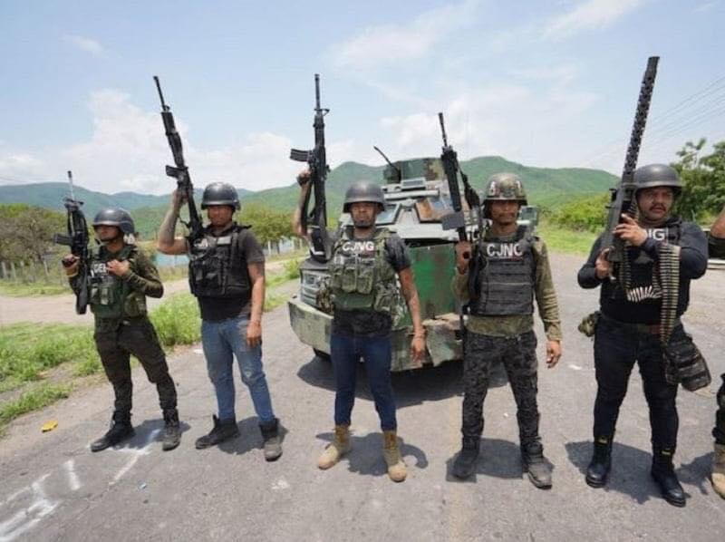 Cártel Jalisco exhibe fortaleza: <br>blindados, calibre 50, chalecos antibalas