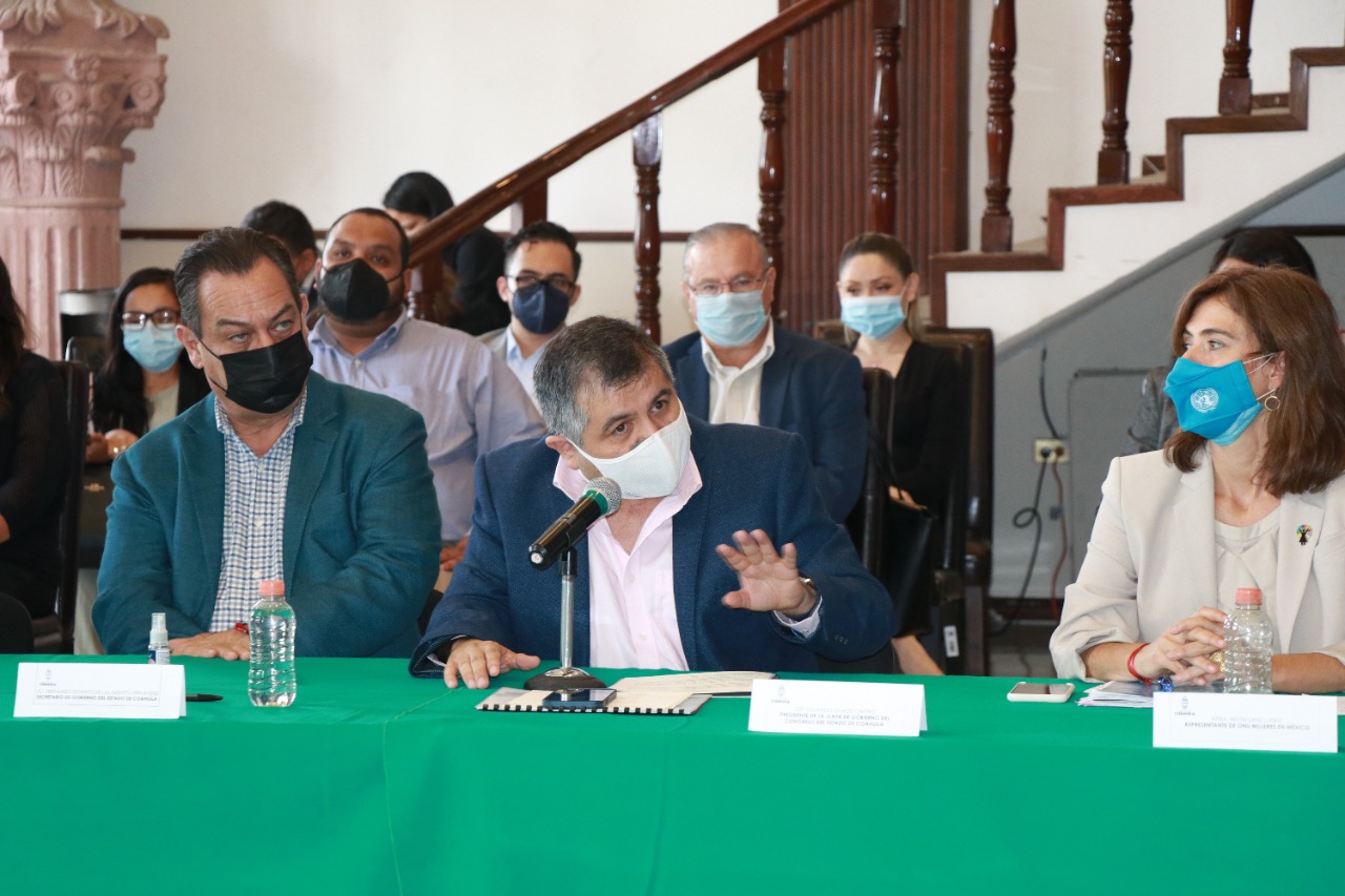 Trabaja Congreso del Estado con ONU Mujeres