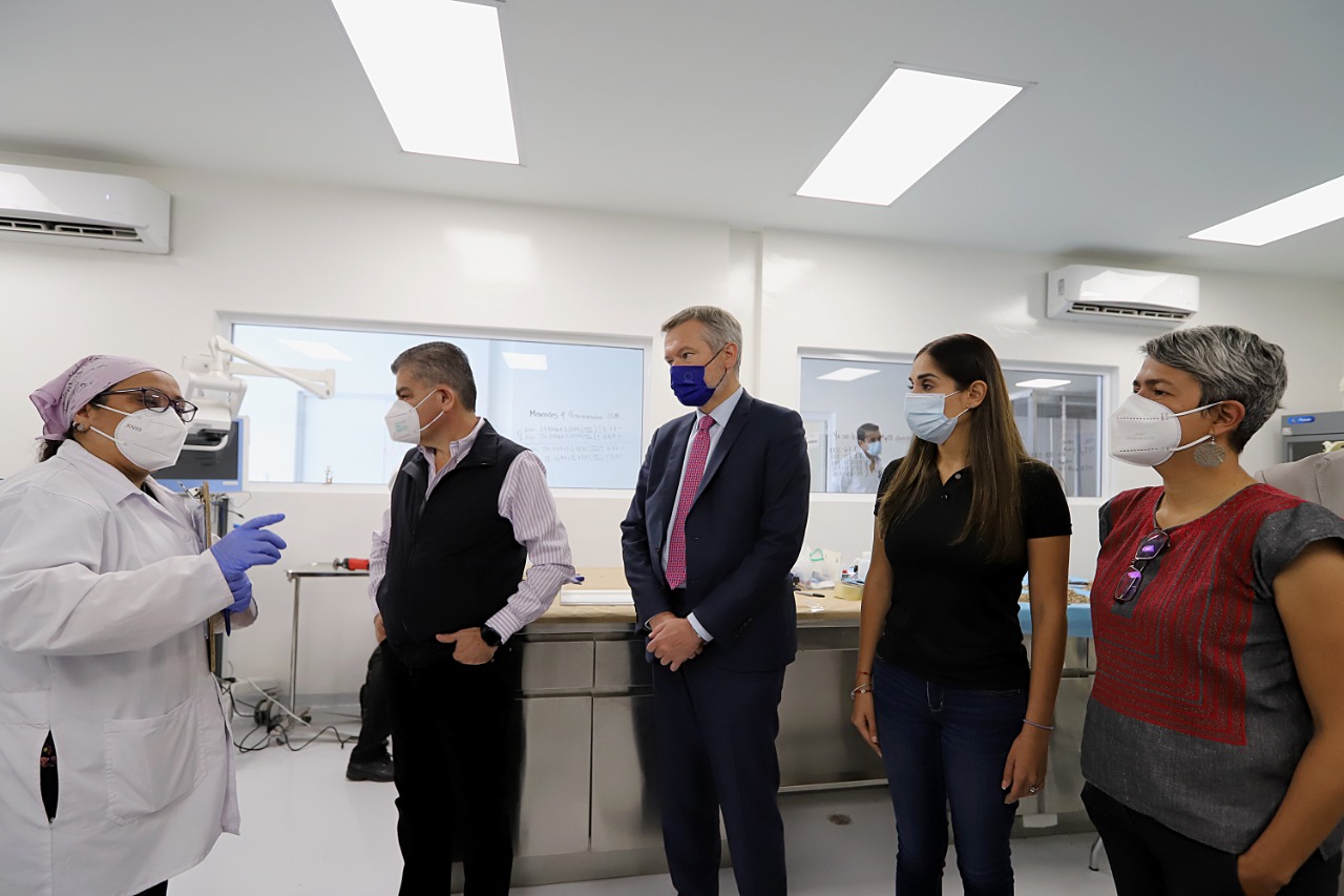 Embajador de Europa, Comisionada Nacional de <br>Búsqueda y MARS visitan CRIH Coahiula