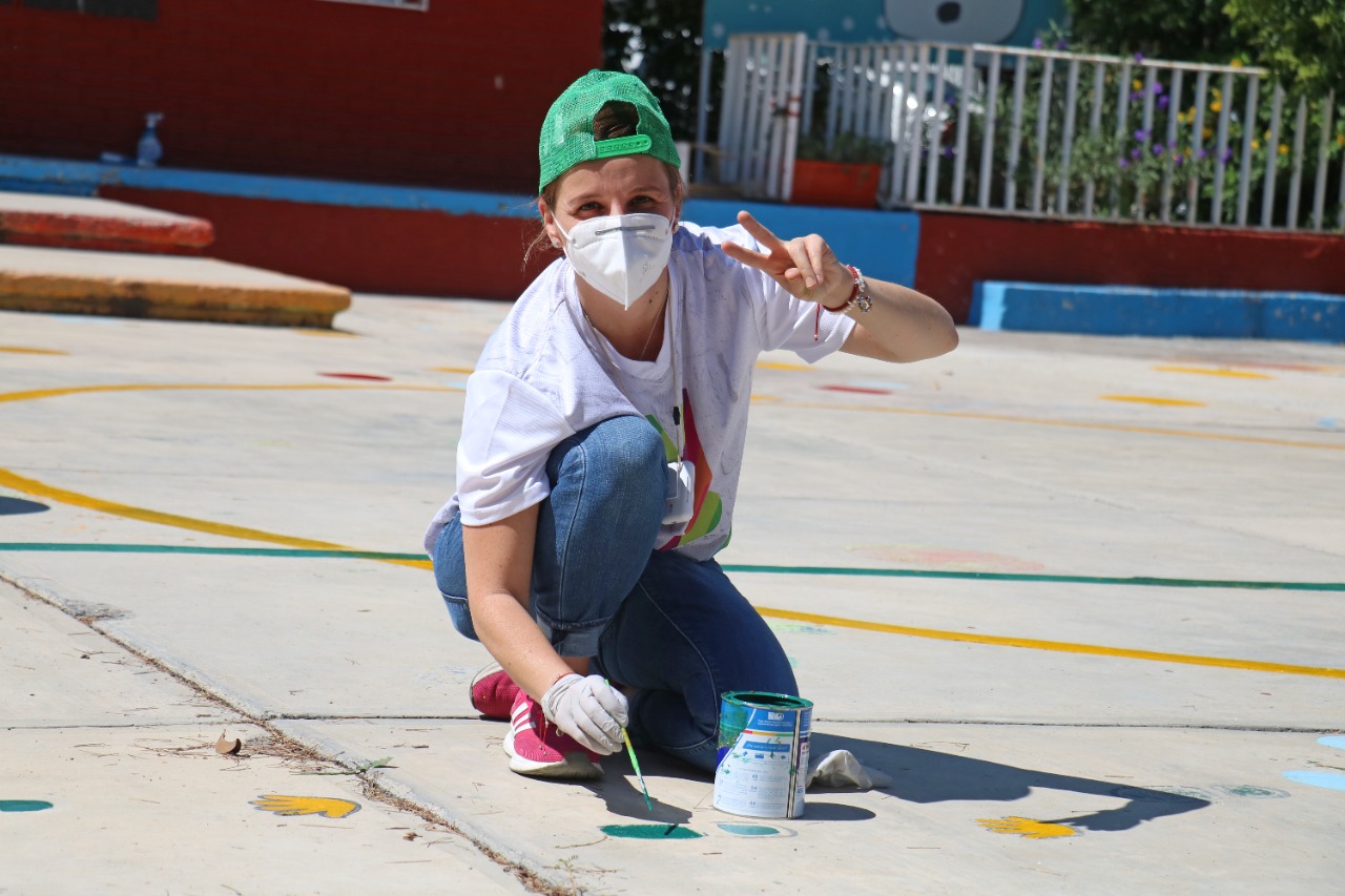 Rehabilita María Bárbara kínder <br>en Saltillo “con pasión y corazón”