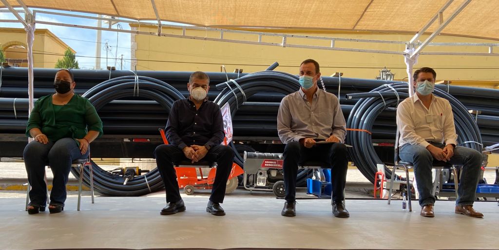 Coahuila sigue adelante con obras <br>para mejorar red de agua potable