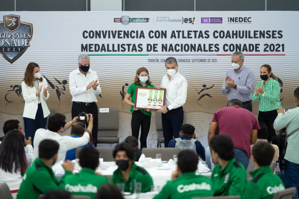 Coahuila, orgulloso de nuestros atletas: MARS