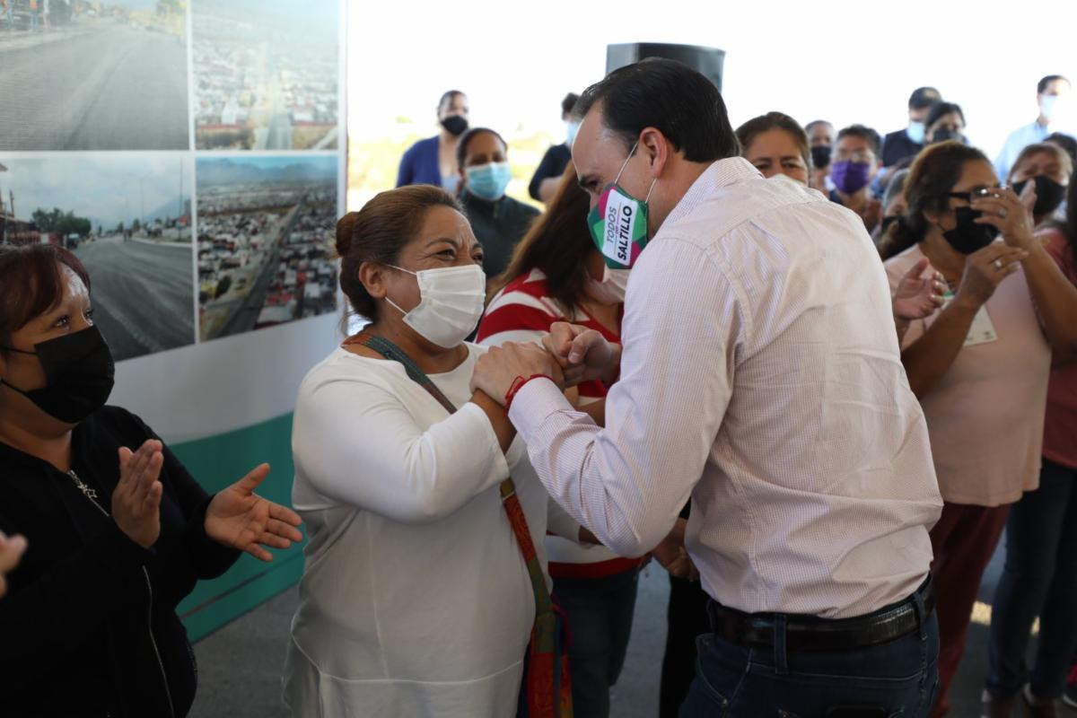 “Seguimos trabajando cerca de <br>nuestra gente”: Manolo Jiménez