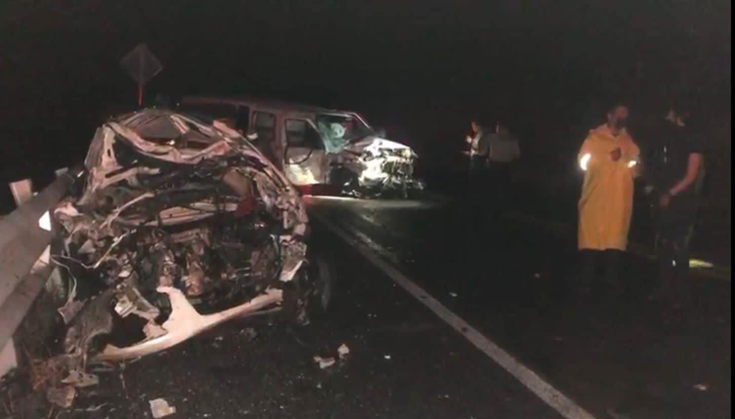 Mueren 7 en carreterazo <br>en la Saltillo-Zacatecas