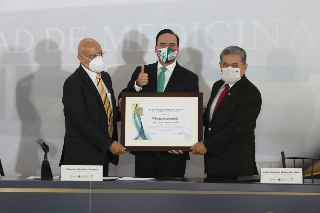 Reconoce Municipio a personal de salud de Saltillo y Coahuila