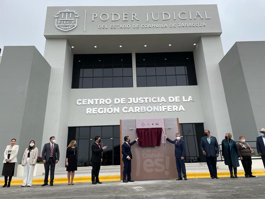 Inaugura MARS Centro de Justicia Civil <br>y Familiar de la región Carbonífera
