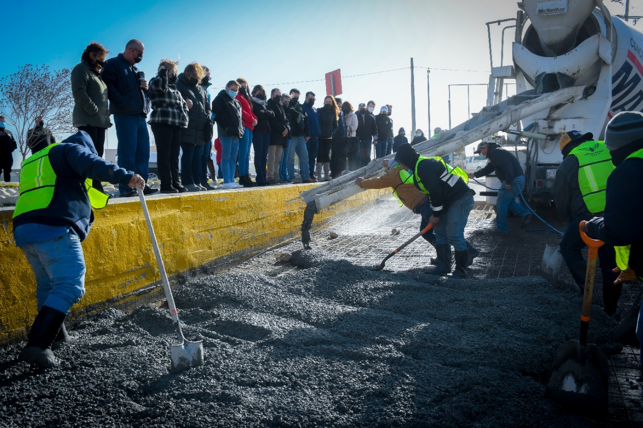 Supervisa Norma Treviño obras en Piedras Negras