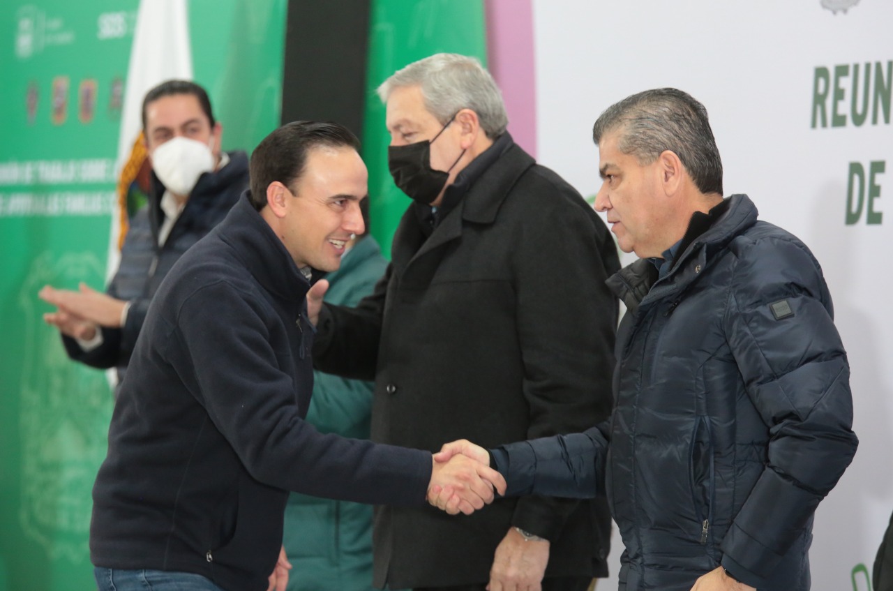 Coordina Coahuila acciones <br>en beneficio de sus familias