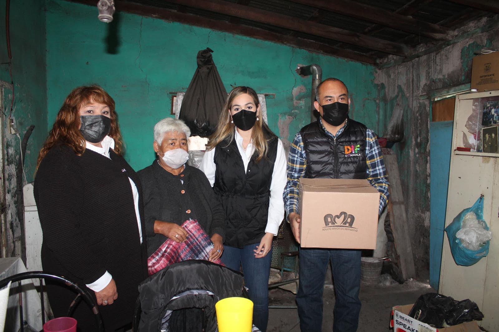 Lleva DIF de Múzquiz apoyos del <br>programa AMA a adultos mayores